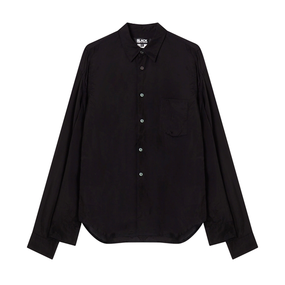 Comme Des Garcons BLACK Comme des Garçons - Taffeta Shirt Skjorte Sort | 07219-VCIS