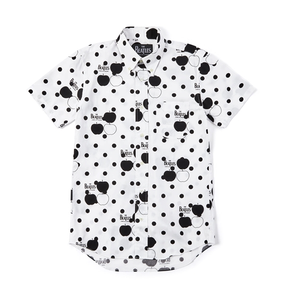 Comme Des Garcons CDG Beatles - Shirt Skjorte Hvide | 49812-KPBV