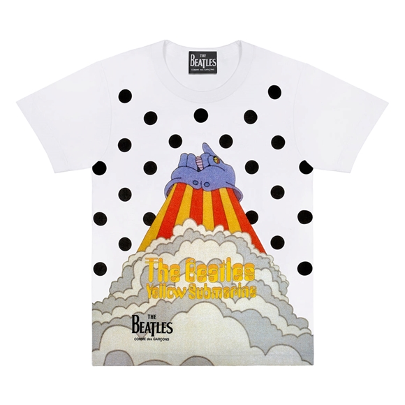 Comme Des Garcons CDG Beatles - Submarine T-Shirt T-Shirts Sort | 67039-WYMZ