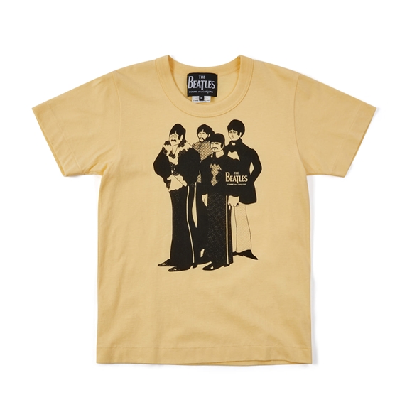 Comme Des Garcons CDG Beatles - T-Shirt T-Shirts Beige | 20753-FLAZ