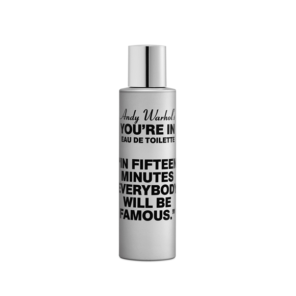 Comme Des Garcons CDG Parfum - "Andy Warhol's You're In" - (FIFTEEN MINUTES 100ml natural spray) CDG Parfum | 85130-JRGW