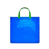 Comme Des Garcons CDG Super Fluo Tote Bag - SA9000SF Super Fluo Blue/Orange | 61572-IYGF