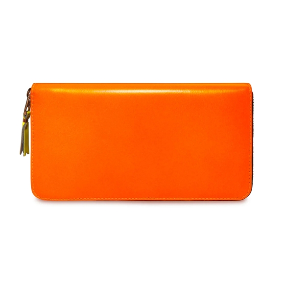 Comme Des Garcons CDG Super Fluo Wallet - SA0110SF Super Fluo Lyseorange | 96153-HOKR