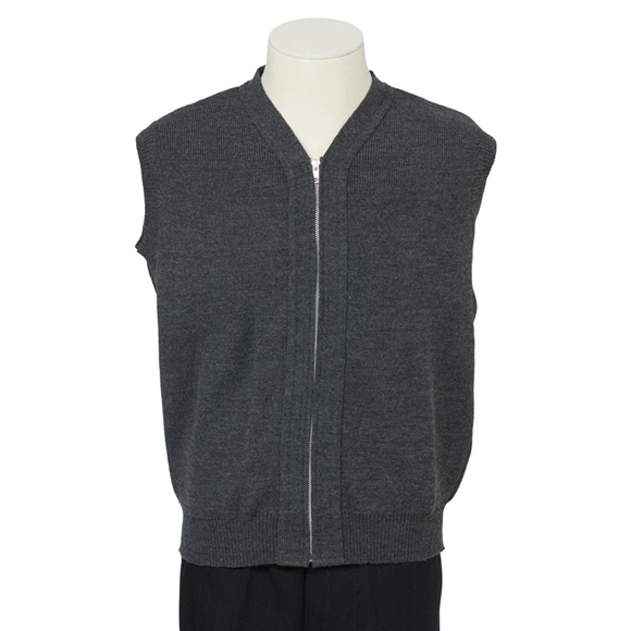 Comme Des Garcons HD x Lochaven Grey Zip Vest Vests Herre | 93845-LVIQ