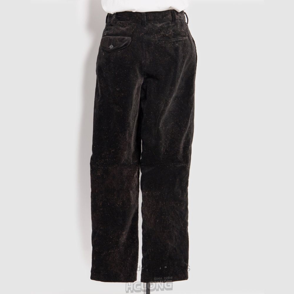 Comme Des Garcons BLACK Comme des Garçons - Corduroy Pants Bukser Sort | 07412-YZMP