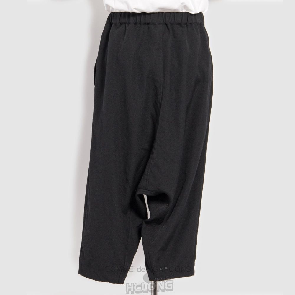 Comme Des Garcons BLACK Comme des Garçons - Thick Uld Pants Bukser Sort | 08532-HRAN