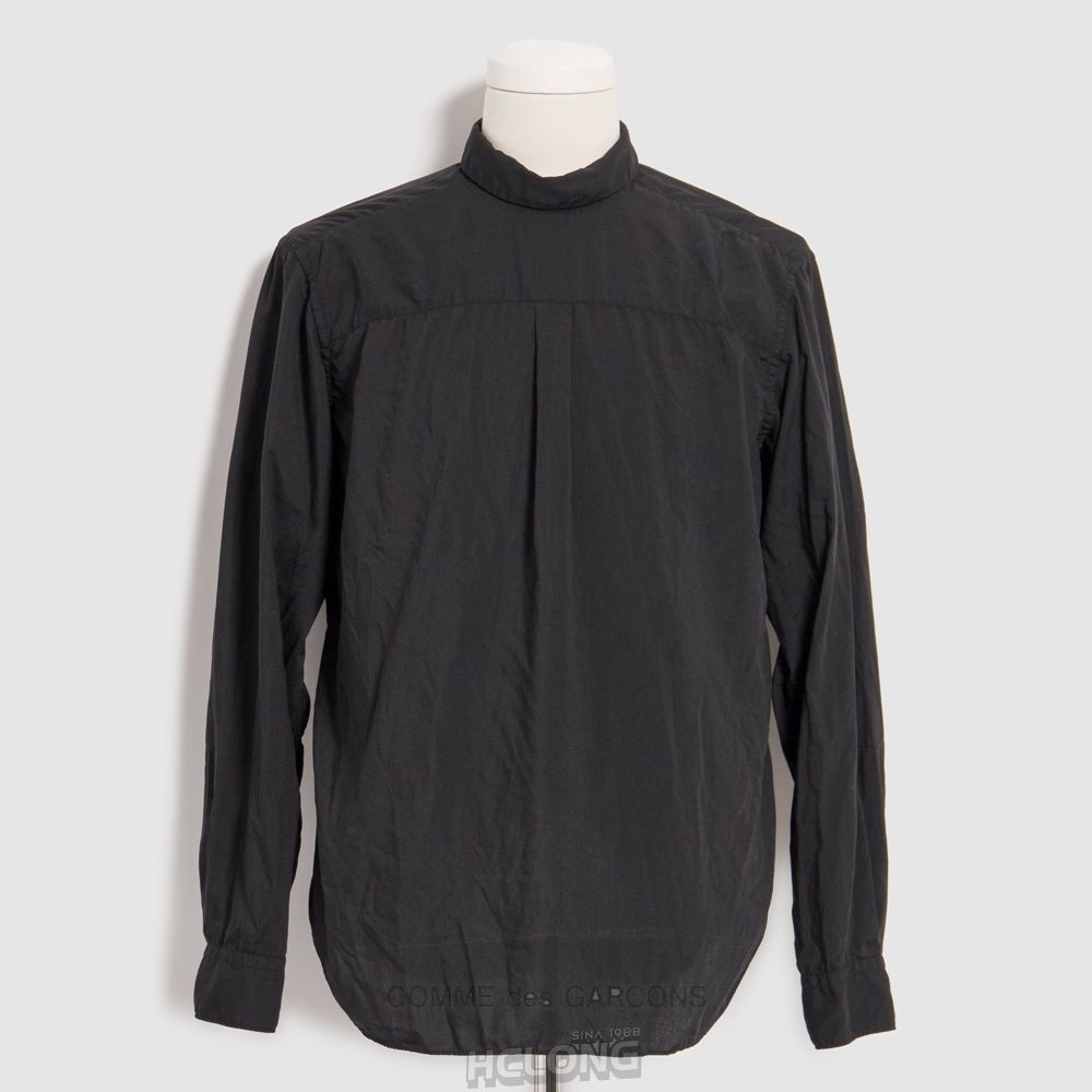 Comme Des Garcons BLACK Comme des Garçons - Back to Front Shirt Skjorte Sort | 14690-RGIN