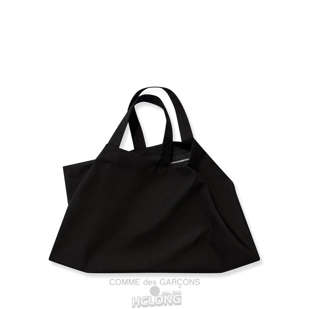 Comme Des Garcons BLACK Comme des Garçons - Large Nylon Canvas Bag Taske Sort | 27891-MCTH