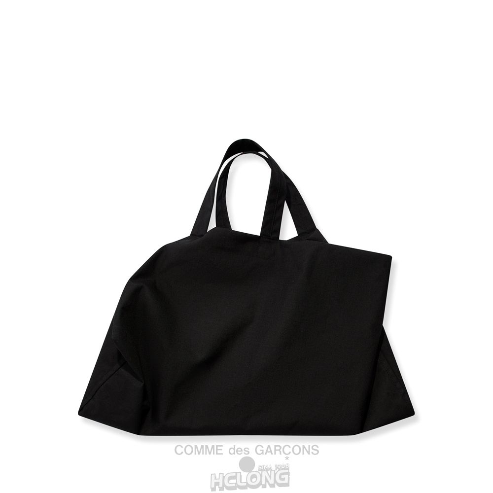 Comme Des Garcons BLACK Comme des Garçons - Large Nylon Canvas Bag Taske Sort | 27891-MCTH