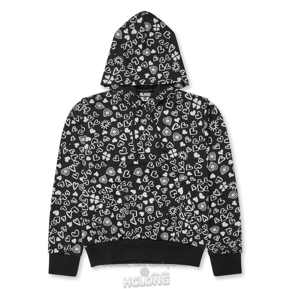 Comme Des Garcons BLACK Comme des Garçons - Filip Pagowski Hoodie Hoodies and Sweatshirts Sort | 29870-QJZH