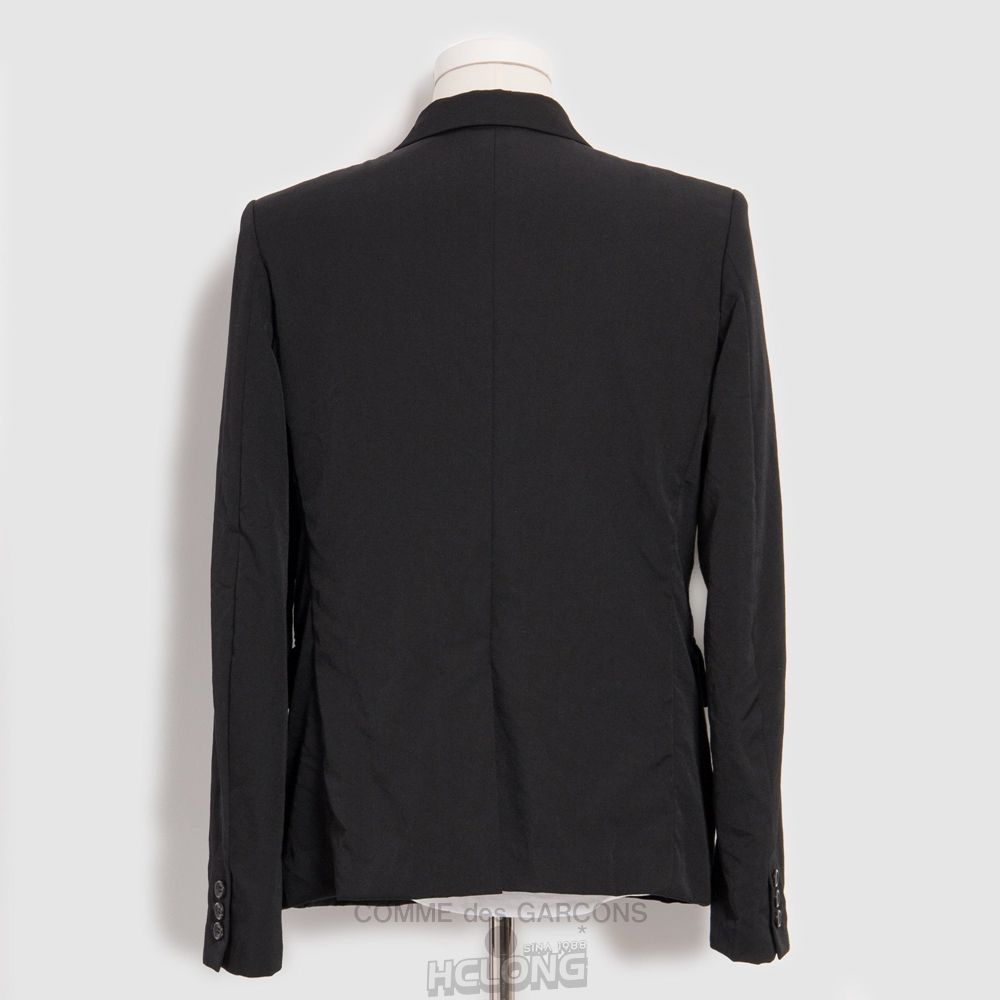 Comme Des Garcons BLACK Comme des Garçons - Tailored Patchwork Jacket Overtøj Sort | 30478-WHVF