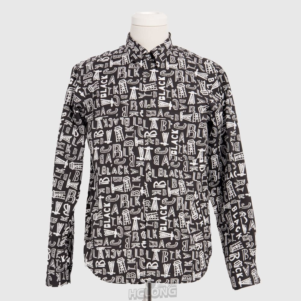 Comme Des Garcons BLACK Comme des Garçons - Filip Pagowski Shirt Skjorte Sort | 41629-TNRM