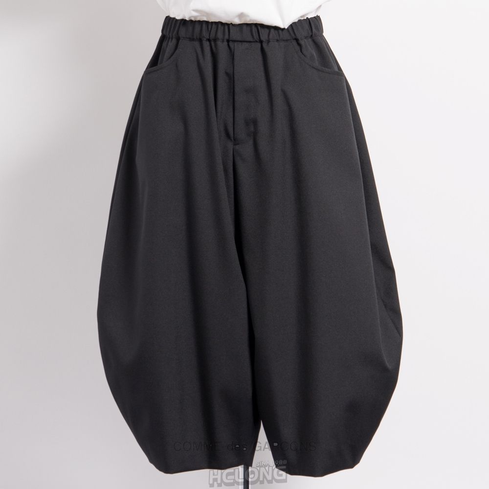 Comme Des Garcons BLACK Comme des Garçons - Gabardine Pants Bukser Sort | 61572-LKSN