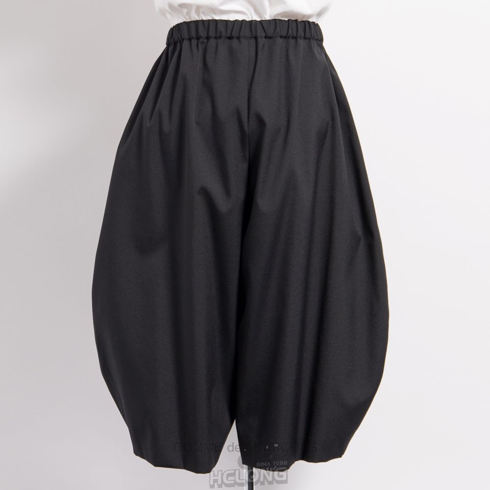 Comme Des Garcons BLACK Comme des Garçons - Gabardine Pants Bukser Sort | 61572-LKSN