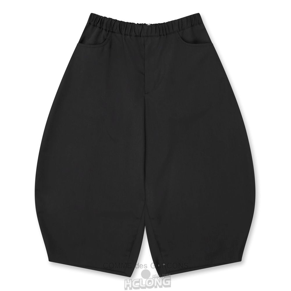 Comme Des Garcons BLACK Comme des Garçons - Gabardine Pants Bukser Sort | 61572-LKSN