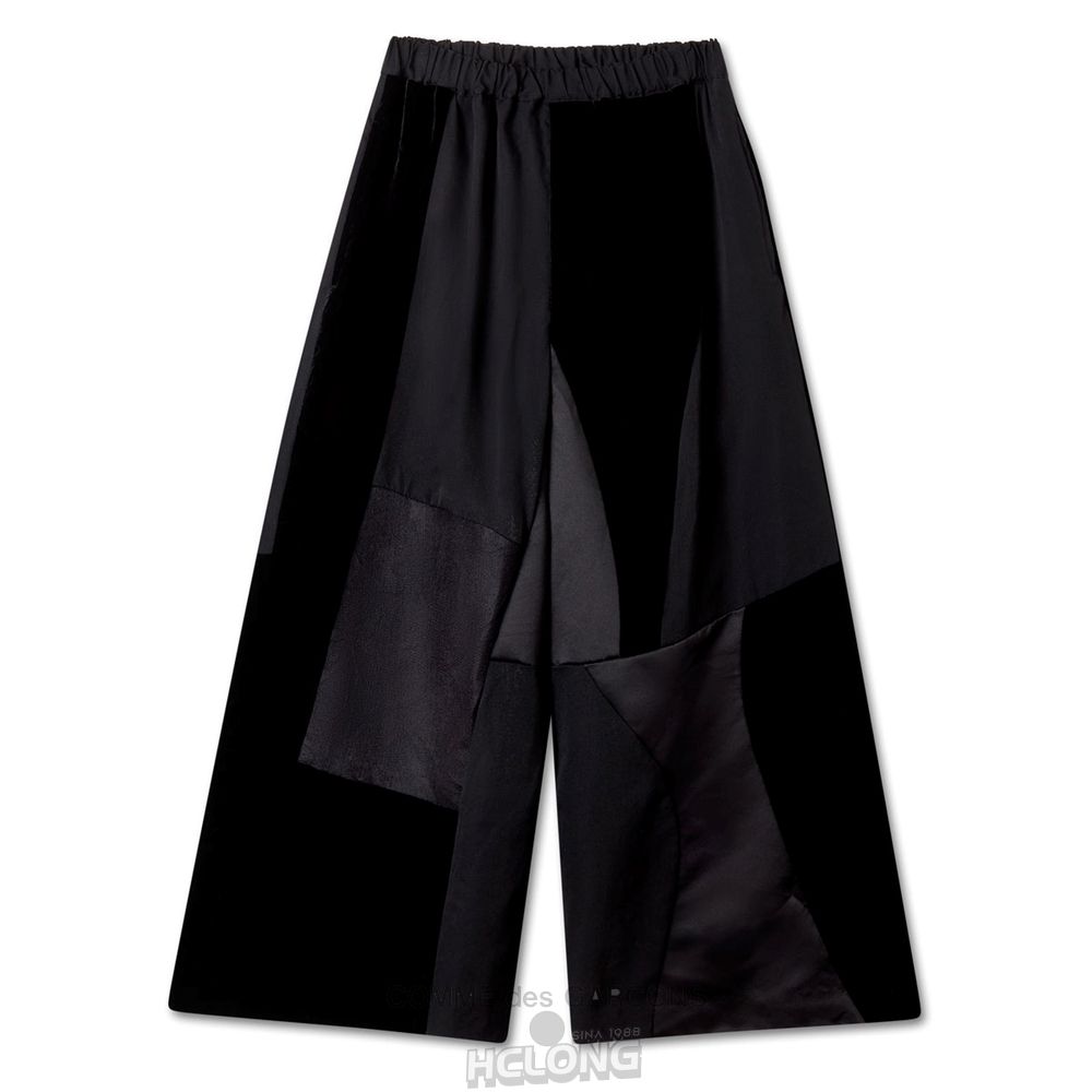 Comme Des Garcons BLACK Comme des Garçons - Patchwork Pants Bukser Sort | 81402-JPYS