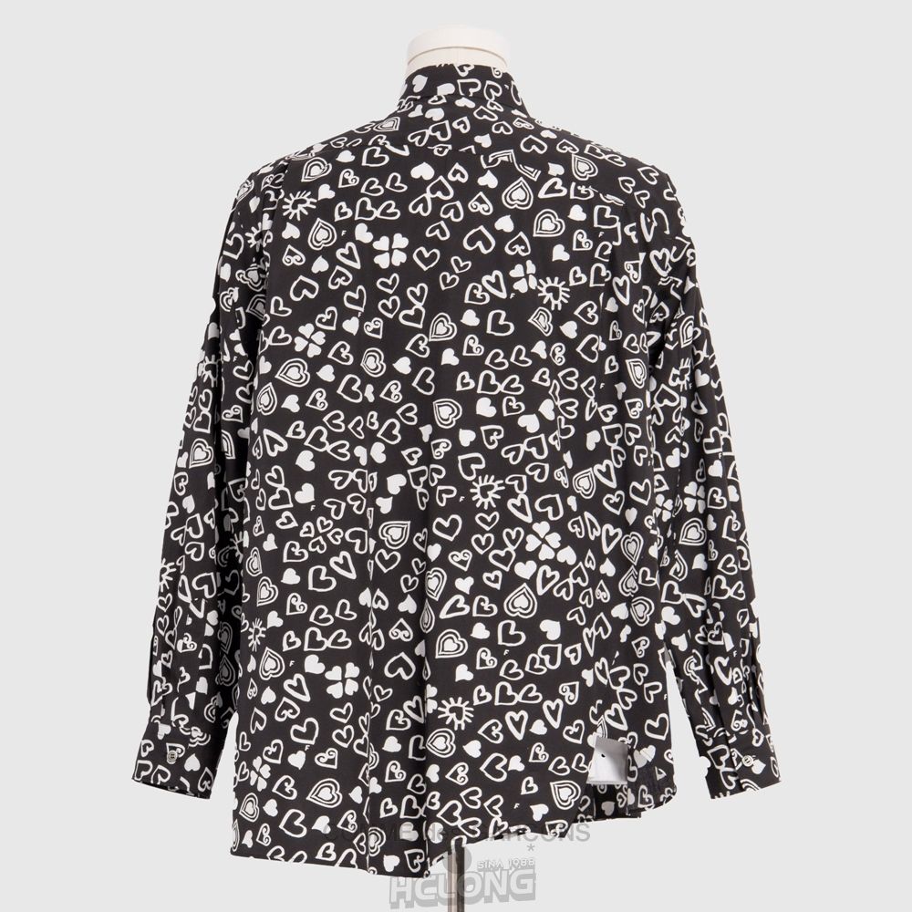 Comme Des Garcons BLACK Comme des Garçons - Filip Pagowski Bias Shirt Skjorte Sort | 91386-HIYV