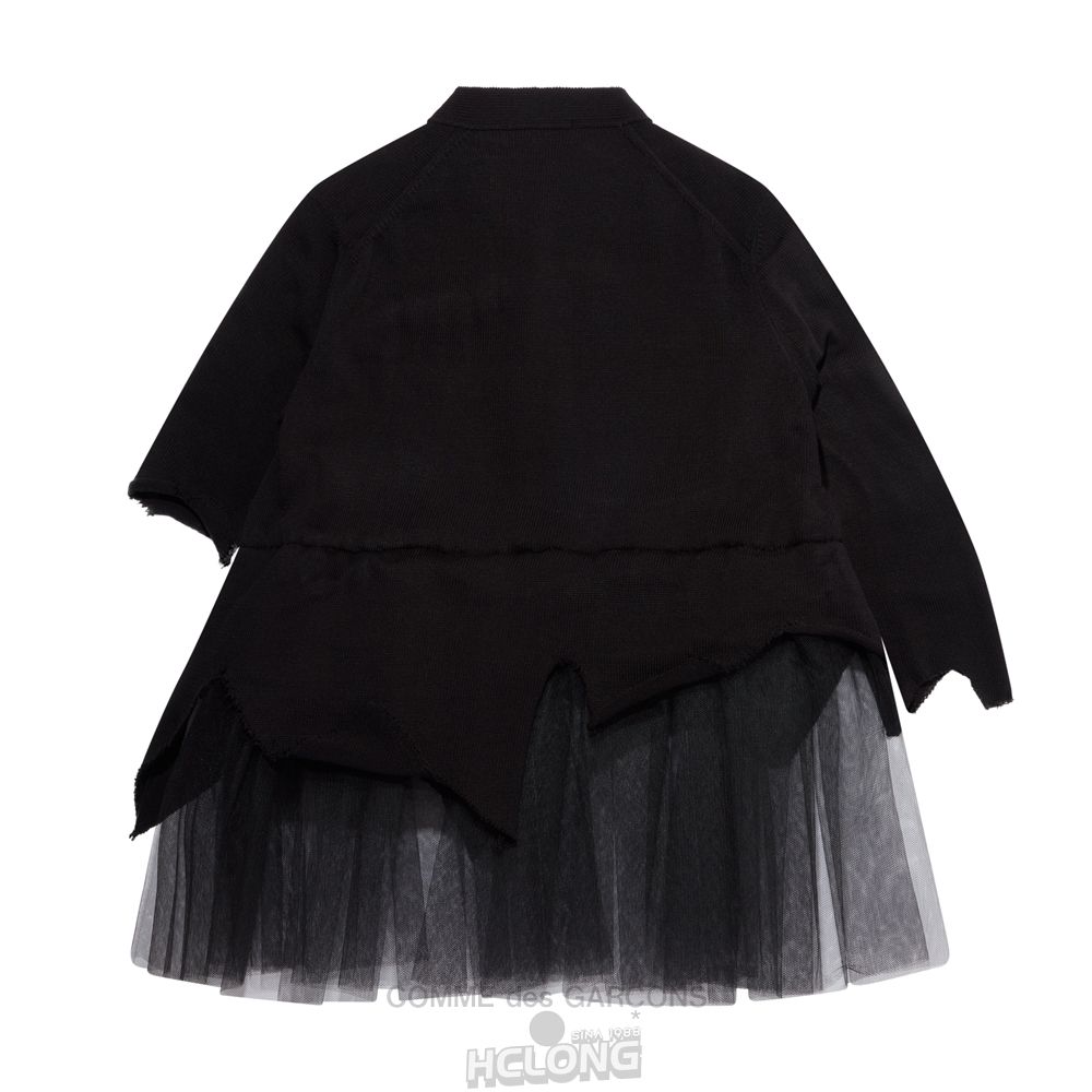 Comme Des Garcons BLACK Comme des Garçons - Cardigan Cardigans Sort | 91576-OFID