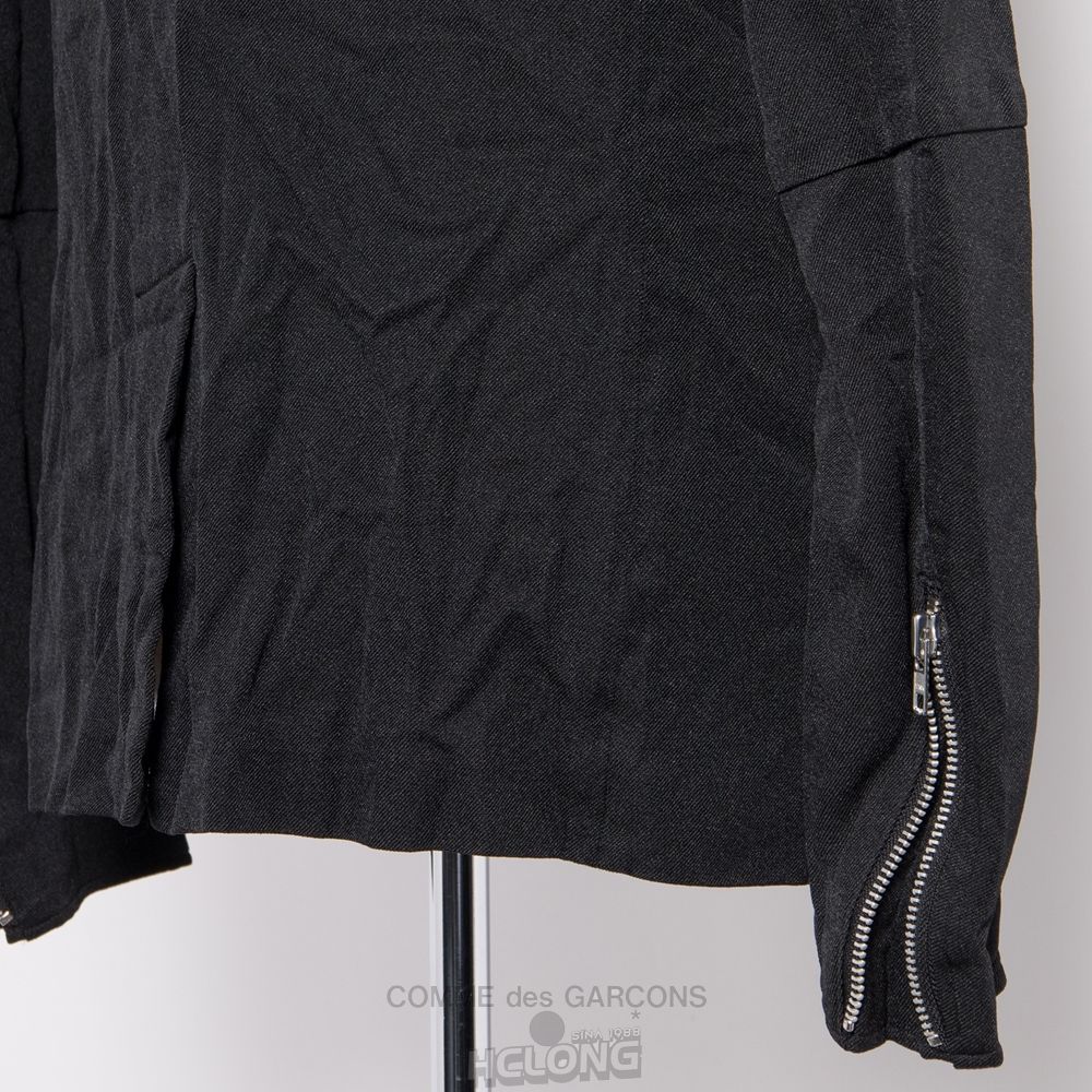 Comme Des Garcons BLACK Comme des Garçons - Tailored Twill Jacket Overtøj Sort | 92678-ZEKF