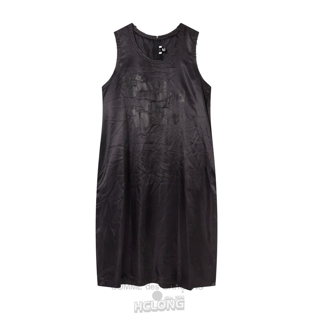 Comme Des Garcons BLACK Comme des Garçons - Long Tanktop Tank Top Sort | 93402-SIFT