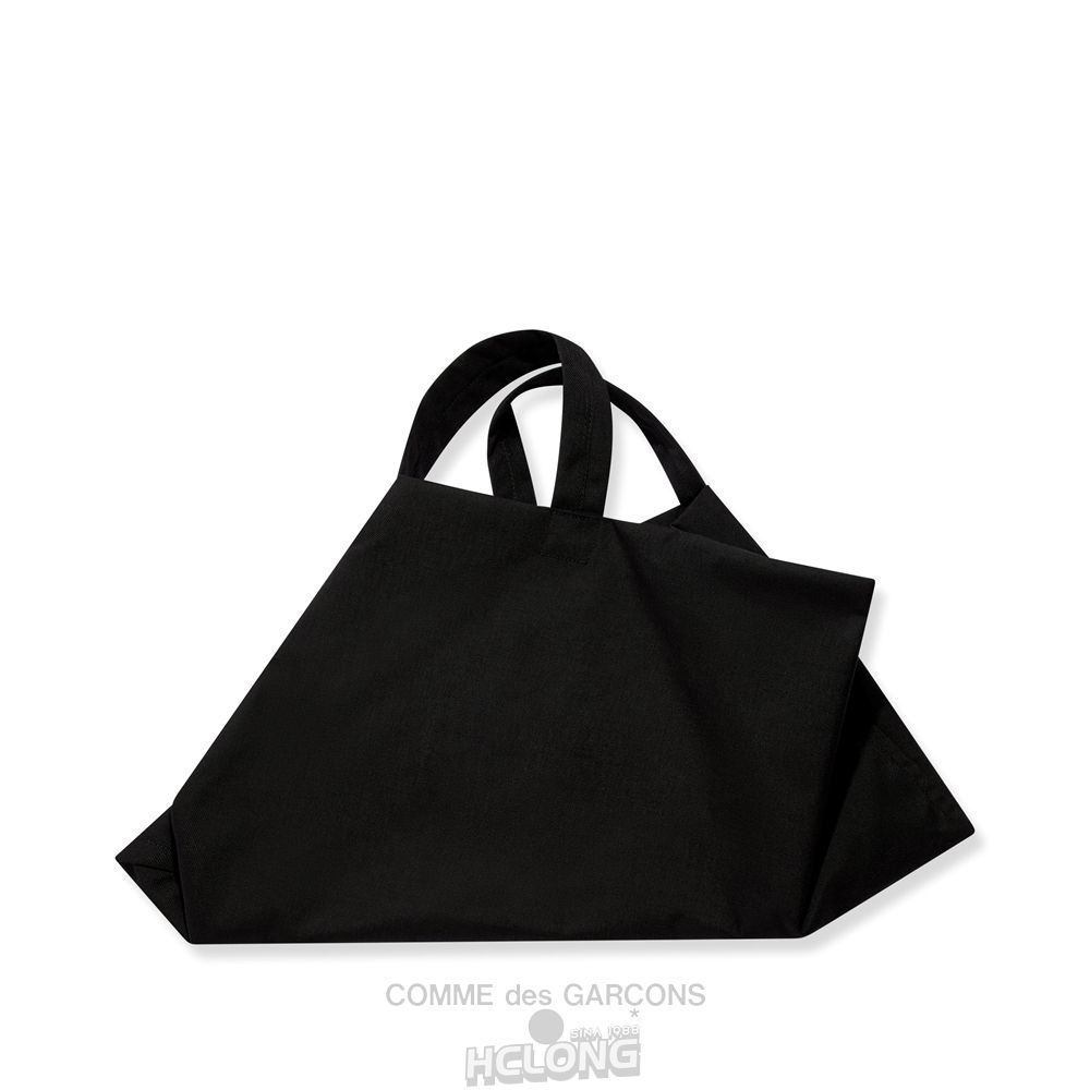 Comme Des Garcons BLACK Comme des Garçons - Small Nylon Canvas Bag Taske Sort | 97614-LTUE