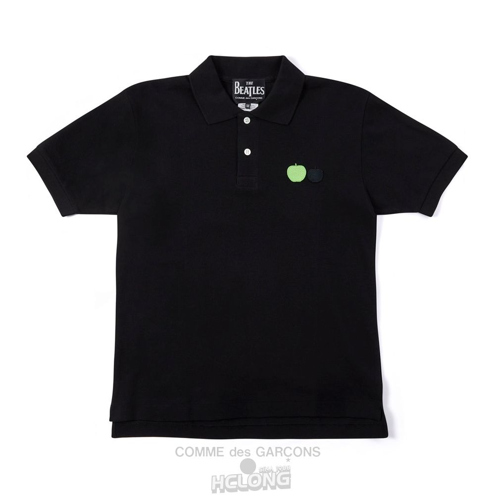 Comme Des Garcons CDG Beatles - Polo Shirt Polos Sort | 29840-NGPF