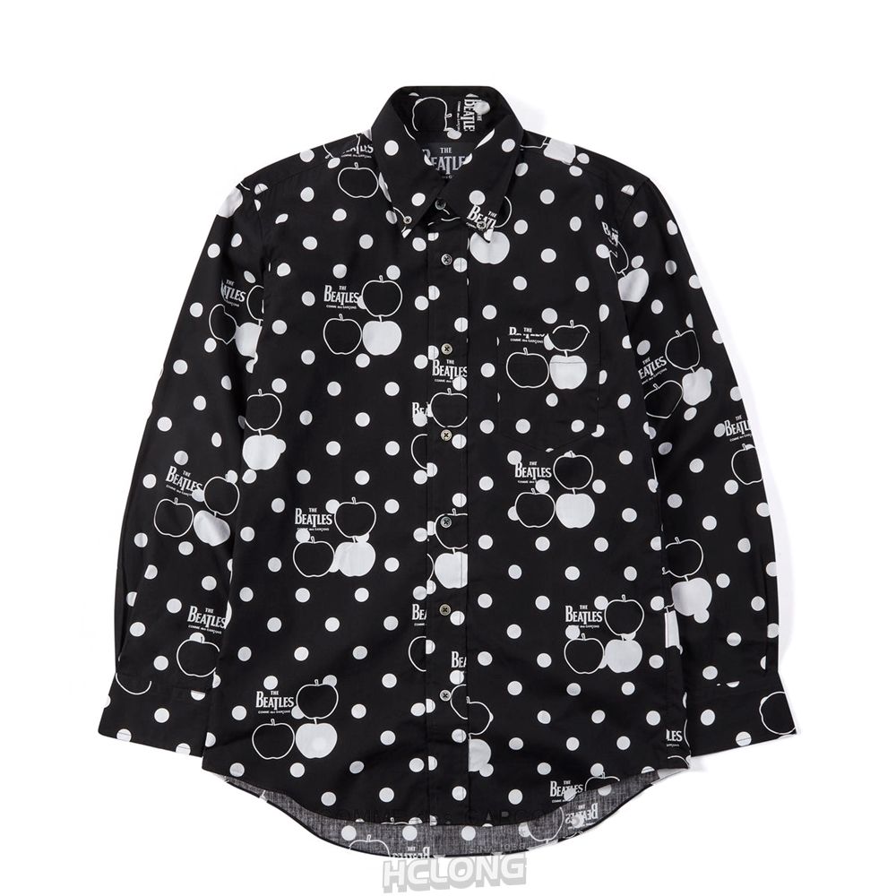 Comme Des Garcons CDG Beatles - Shirt Skjorte Sort | 13658-QZWB