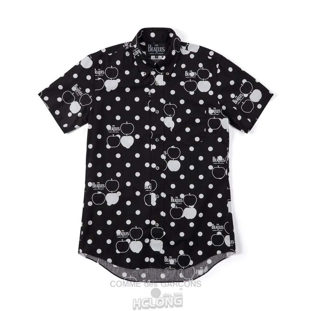 Comme Des Garcons CDG Beatles - Shirt Skjorte Sort | 68034-YMOL