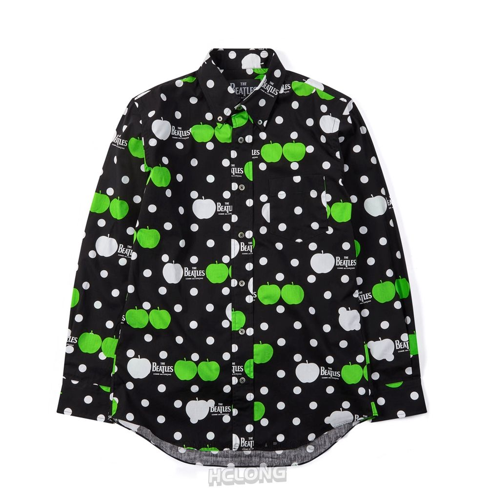 Comme Des Garcons CDG Beatles - Shirt Skjorte Sort | 69485-IBCU