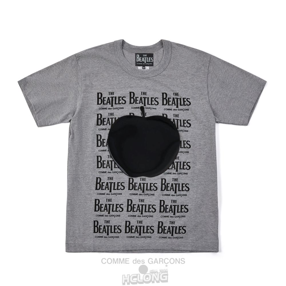 Comme Des Garcons CDG Beatles – T-Shirt T-Shirts Grå | 04296-LKDX