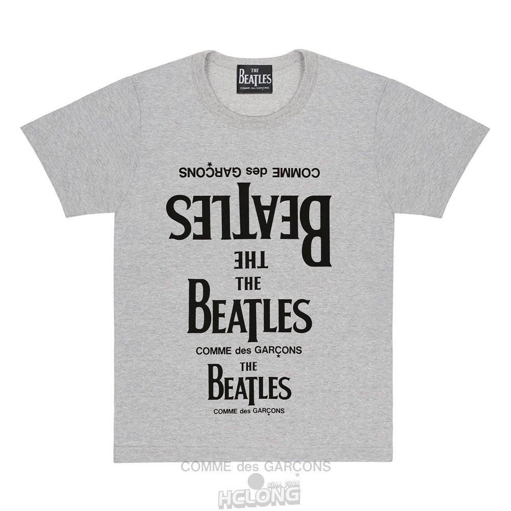 Comme Des Garcons CDG Beatles – T-Shirt T-Shirts Grå | 36281-MCFX