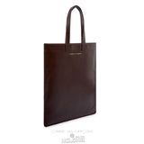 Comme Des Garcons CDG Classic Tote Bag - SA9002 Classic Plain Brune | 69821-GETP