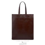 Comme Des Garcons CDG Classic Tote Bag - SA9002 Classic Plain Brune | 69821-GETP