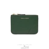 Comme Des Garcons CDG Classic Wallet - SA8100 Navy & Bottle Green Grøn | 08297-MZAY