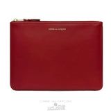 Comme Des Garcons CDG Classic Wallet - SA5100 Colour Plain Rød | 14702-NUKM