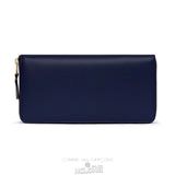 Comme Des Garcons CDG Classic Wallet - SA0110 Navy & Bottle Green Mørkeblå | 29631-ITVP