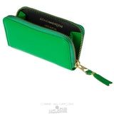 Comme Des Garcons CDG Classic Wallet - SA410X Colour Plain Grøn | 37958-BWJF