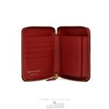 Comme Des Garcons CDG Classic Wallet - SA2100 Colour Plain Rød | 39760-CJFM