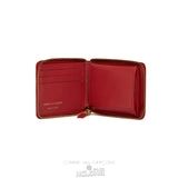 Comme Des Garcons CDG Classic Wallet - SA7100 Colour Plain Rød | 89430-GITL