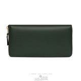 Comme Des Garcons CDG Classic Wallet - SA0110 Navy & Bottle Green Grøn | 90381-CMDT