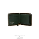 Comme Des Garcons CDG Classic Wallet - SA7100 Navy & Bottle Green Grøn | 91623-INMZ