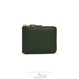 Comme Des Garcons CDG Classic Wallet - SA7100 Navy & Bottle Green Grøn | 91623-INMZ