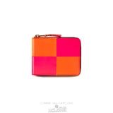 Comme Des Garcons CDG Fluo Squares Wallet - SA7110FS Fluo Squares Lyse | 84913-VEJF