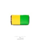 Comme Des Garcons CDG Fluo Squares Wallet - SA410XFS Fluo Squares Green/Yellow | 89174-DARM