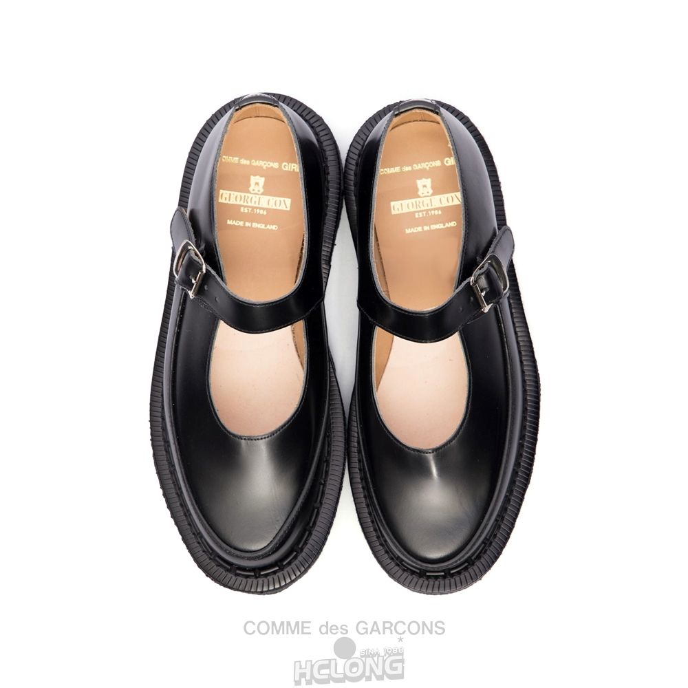 Comme Des Garcons CDG GIRL George Cox Creeper Sko Dame Sort | 80462-OEDL