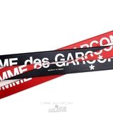 Comme Des Garcons CDG Huge Logo Belt - SA0911HL All Belts Rød | 19536-EQBC