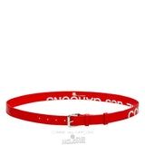 Comme Des Garcons CDG Huge Logo Belt - SA0911HL All Belts Rød | 19536-EQBC