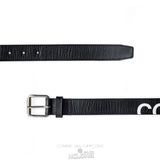 Comme Des Garcons CDG Huge Logo Belt - SA0911HL All Belts Sort | 52390-ZHTV