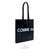 Comme Des Garcons CDG Huge Logo Tote Bag - SA9001HL Huge Logo Sort | 57936-UXEJ