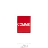 Comme Des Garcons CDG Huge Logo Wallet - SA0641HL Huge Logo Rød | 06429-QGWO